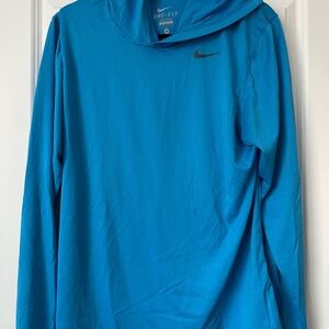 Nike Dri-FIT blue Hoodie men’s size medium lightweight